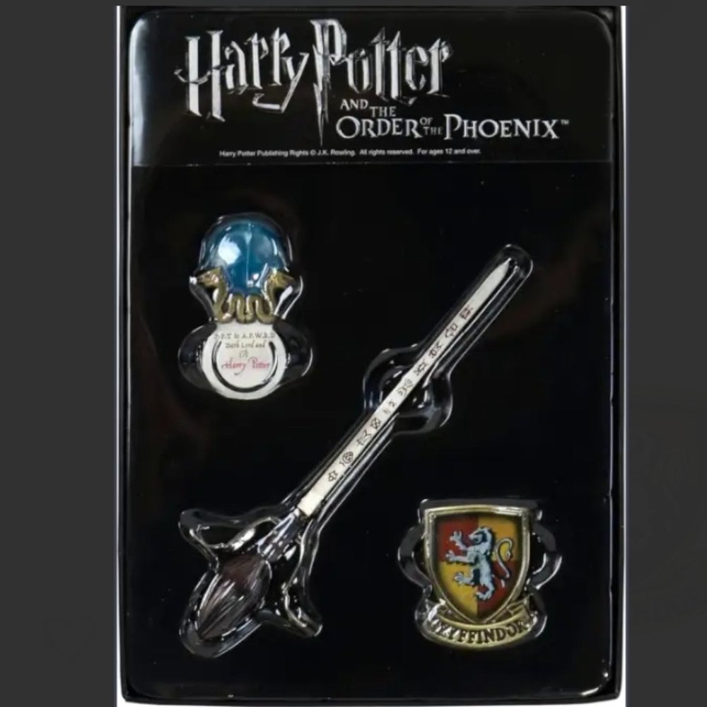 Harry Potter 3 pc Bookmark Set - Boxed for gift giving